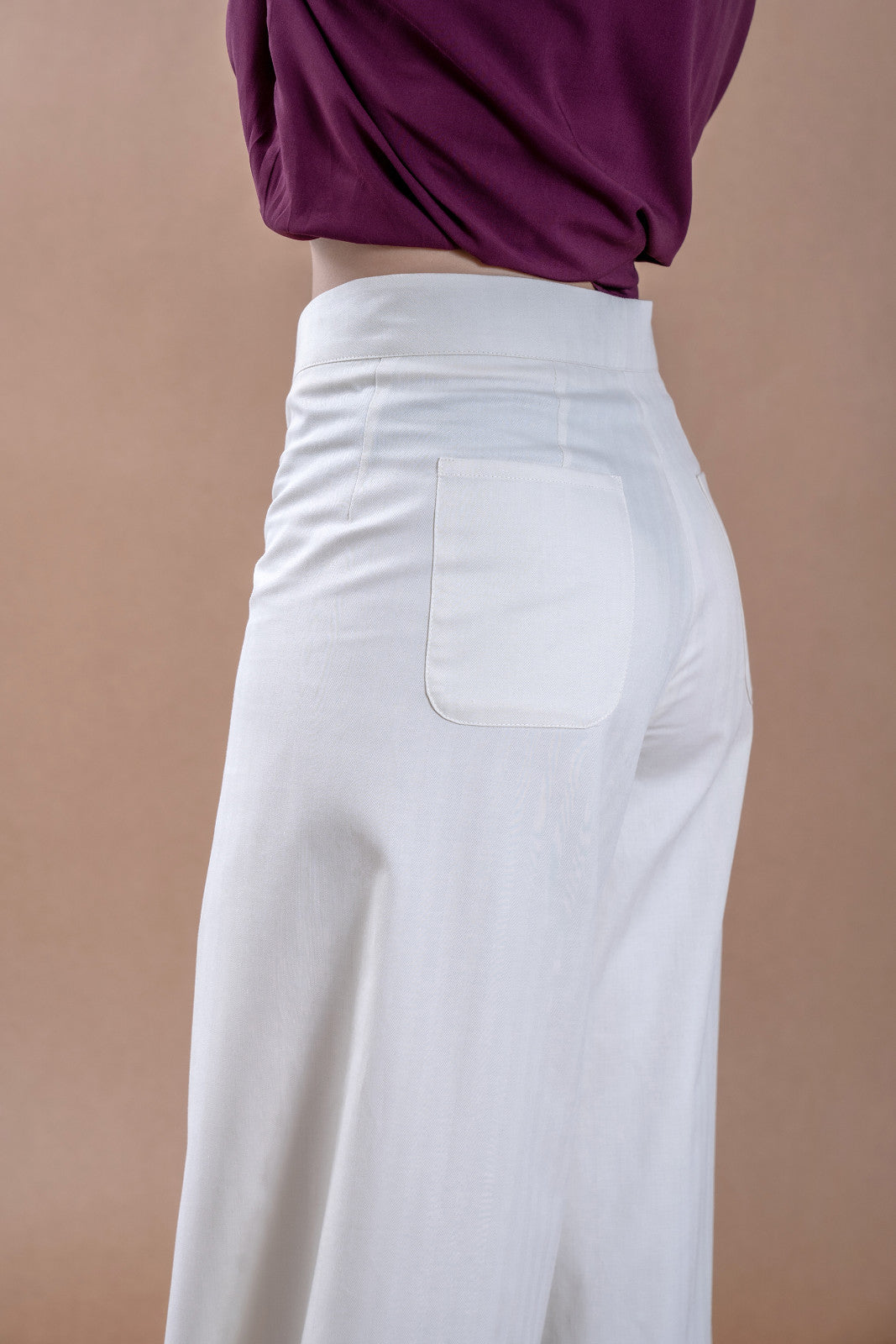 Levisez pantaloni tip clopot din bumbac natural pentru femei